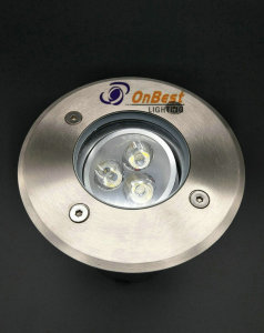 Adustable Direction 3W LED Underground Lighting in IP 67